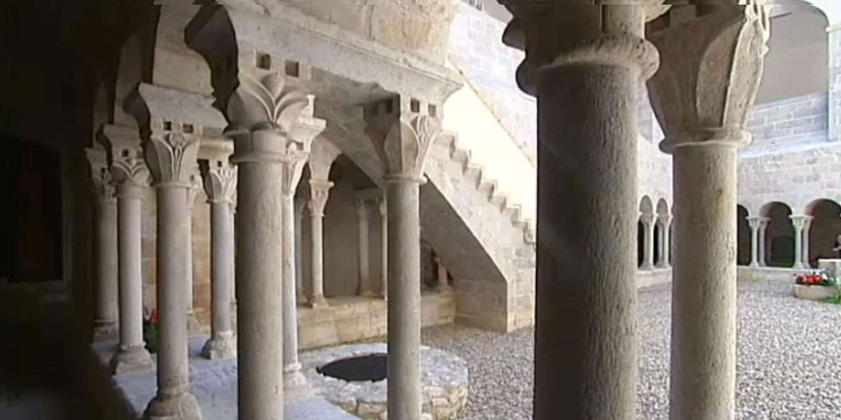 Claustro Monasterio de Sant Daniel 